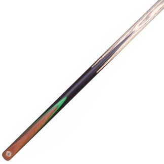 Tournament 1pc green snooker cue.
