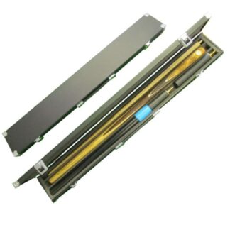 2 pc (3 section) cue case (BM-3F12) open & closed
