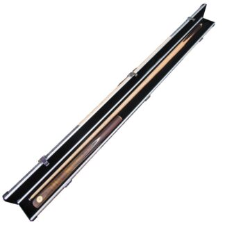 Newberry butt jointed hand spliced Pool Cue and case