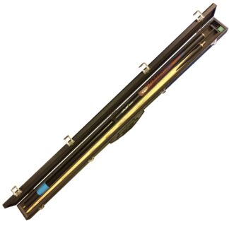 Riley match hand-spliced snooker cue, cue extensions and case deal